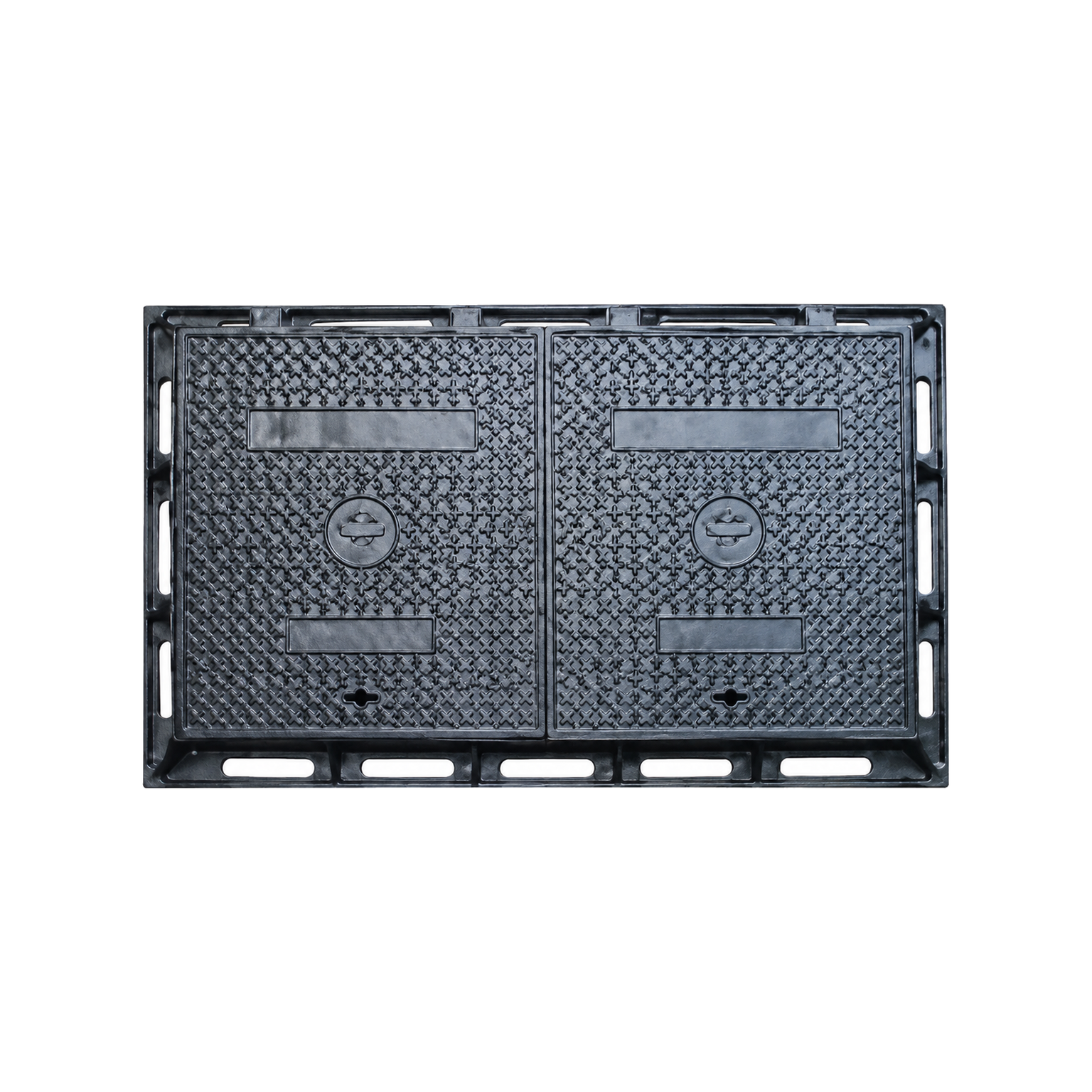 ChenXing drainage grating with frame on white background