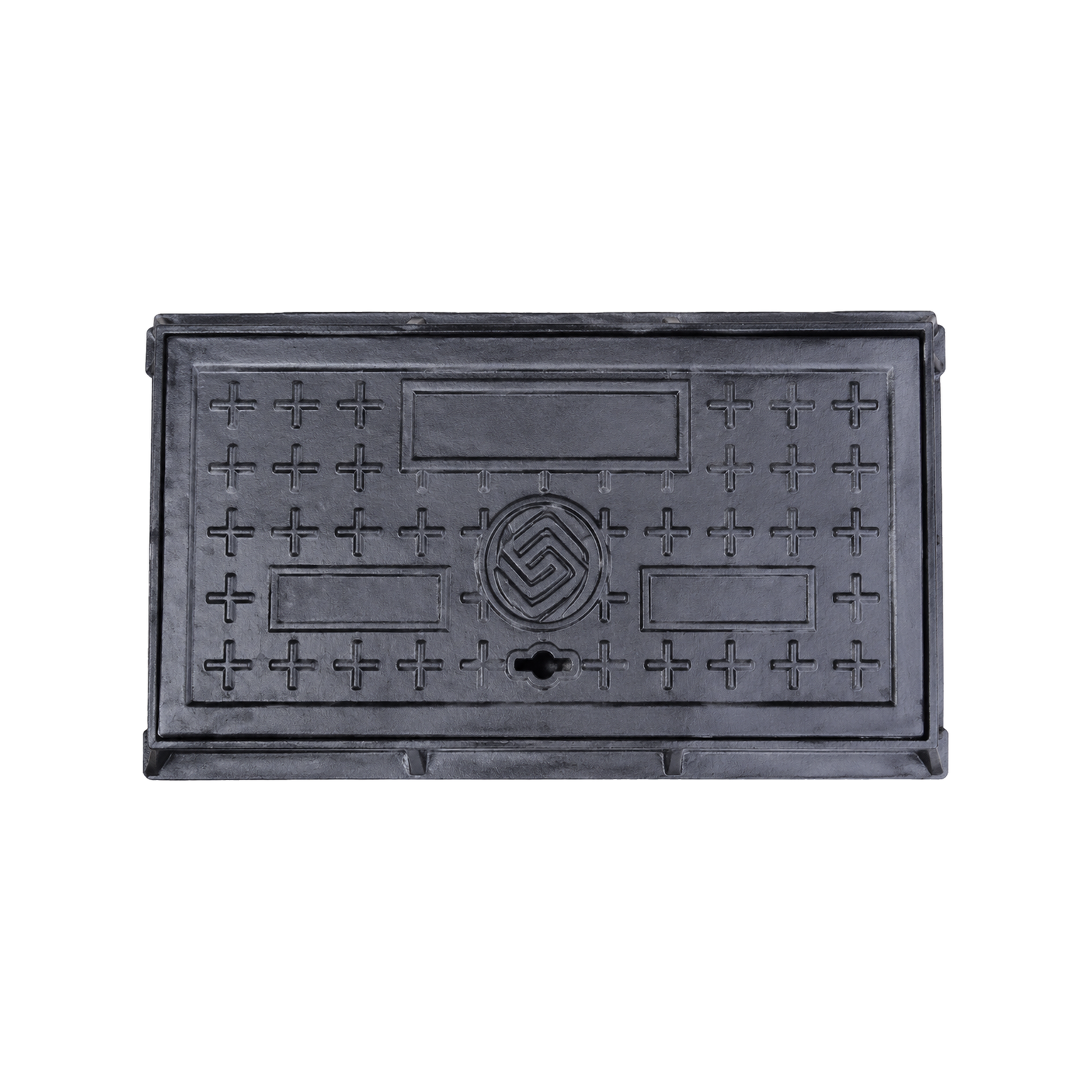 ChenXing JG-0202 Ductile Iron Drainage Grating white background product image JG-0202