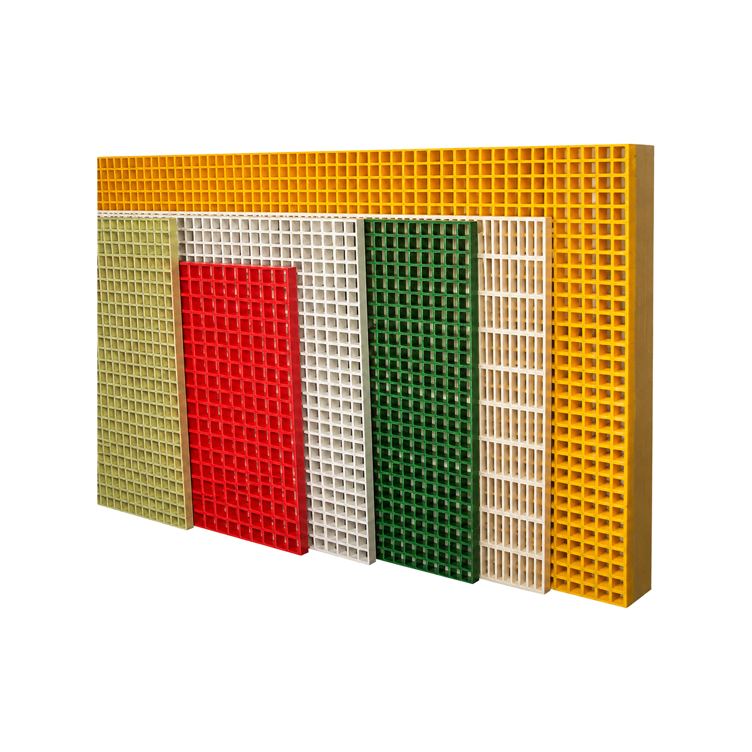 ChenXing GS-0801 FRP / Resin Drainage Grating white background product image GS-0801