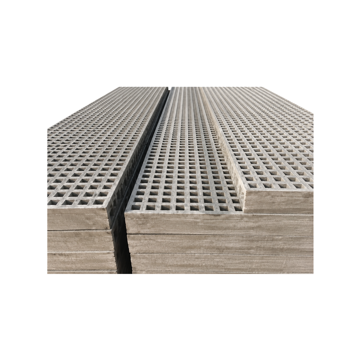 ChenXing GS-0810 FRP / Resin Drainage Grating white background product image GS-0810