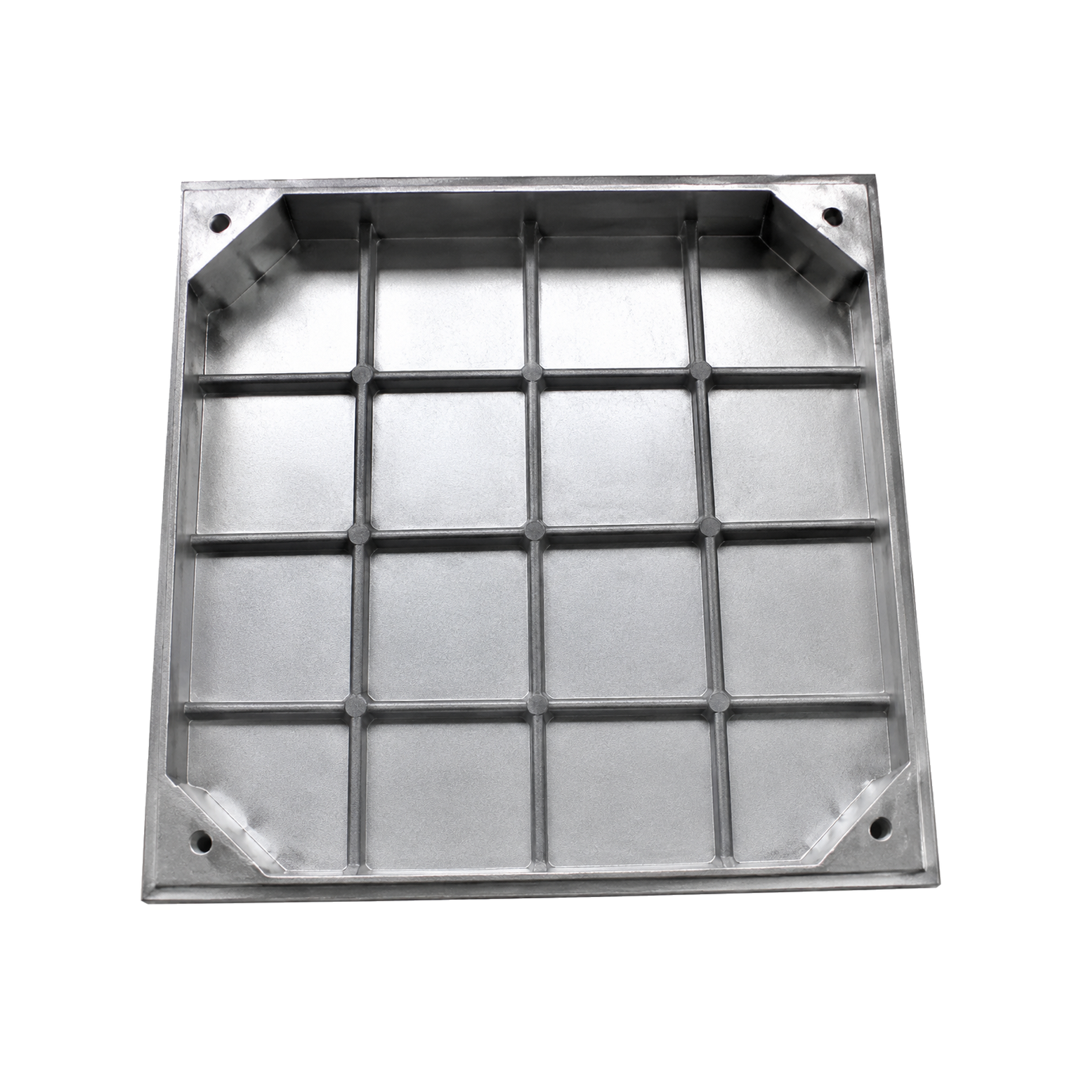 ChenXing JG-0708 Recessed Invisible Manhole Cover white background product image JG-0708