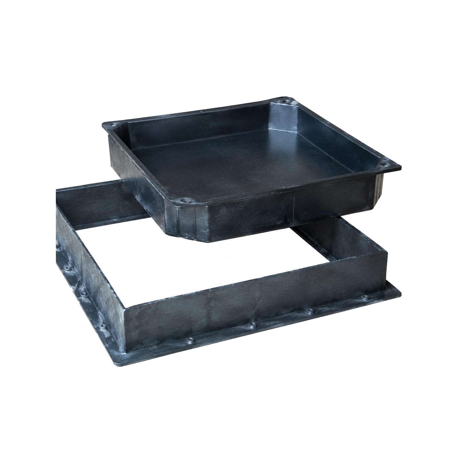 ChenXing JG-0709 Recessed Invisible Manhole Cover white background product image JG-0709