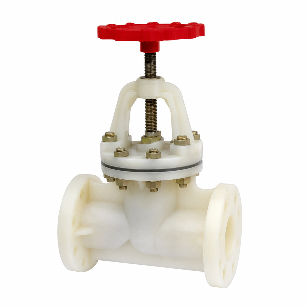 PP Globe Valve | 截止阀-白色