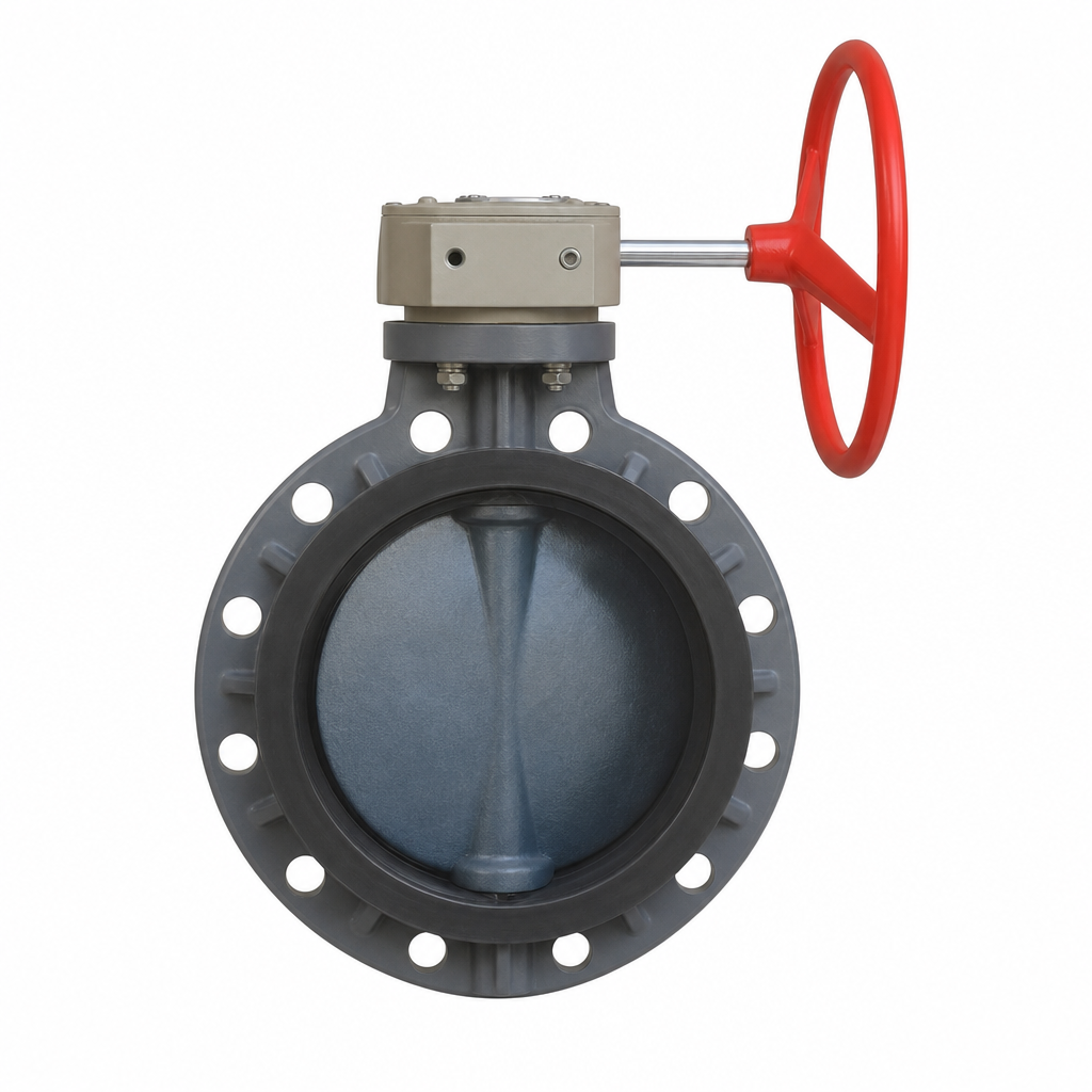 Gear-Operated Butterfly Valve | 蜗轮式蝶阀